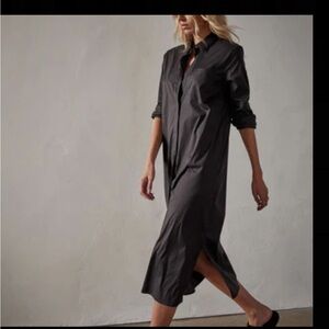 James Perse Black Maxi Dress